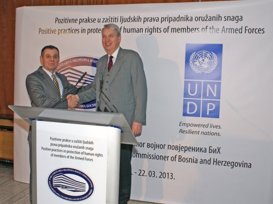 Parlamentarni vojni povjerenik BiH Boško Šiljegović razgovarao sa zamjenikom parlamentarnog vojnog povjerenika Savezne Republike Njemačke